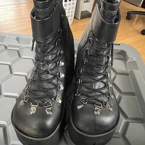 Shoefreak gothic platform boots.